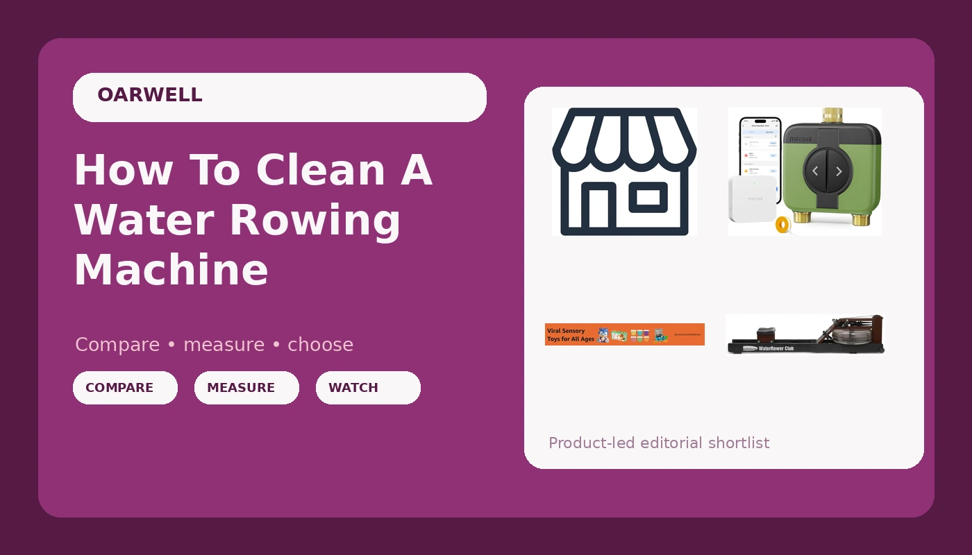 How To Clean A Water Rowing Machine - OarWell review with measurements and honest opinion