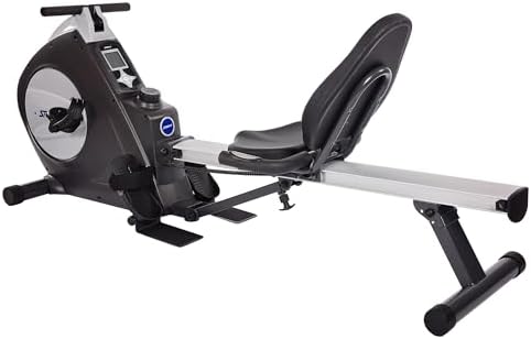 Stamina Conversion II Recumbent Exercise Bike and Rower - Cardio Machine with smart Workout App - Exercise Bike for Home Workout - Up to 250 lbs Weight Capacity