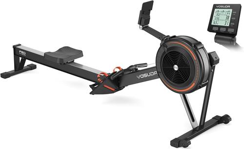 YOSUDA R2 Rowing Machine for Home, Air Rower with Self-Powered Monitor