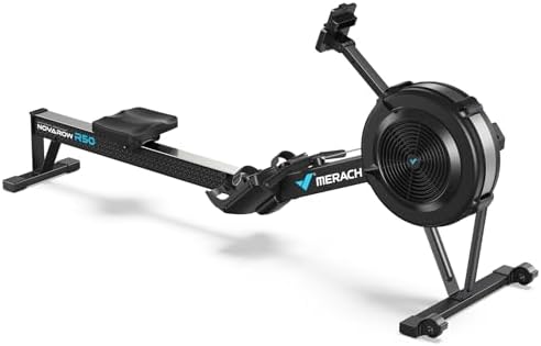 Merach R50 Pro & R60N Rowing Machine Indoor, Backlit Professional Monitor